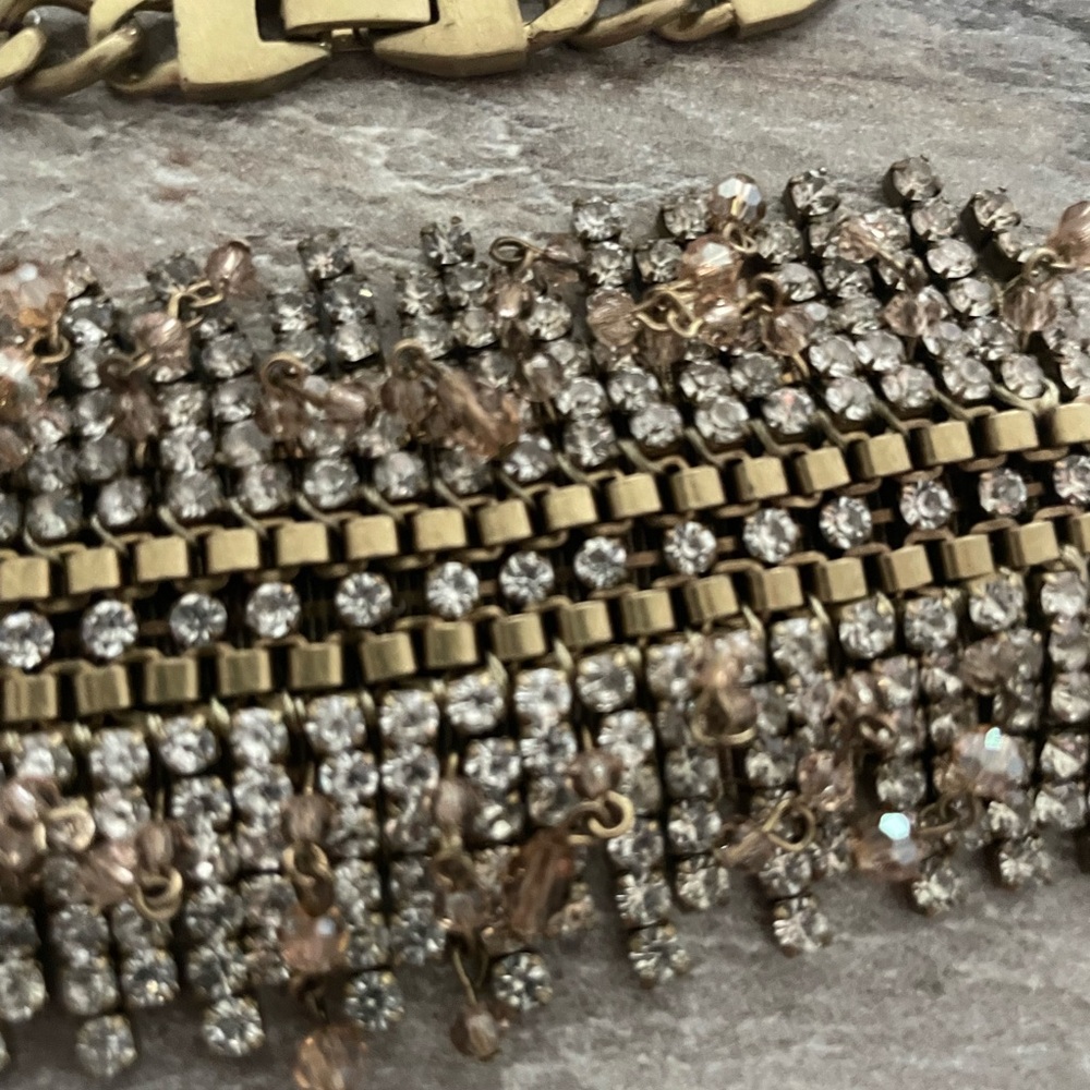 Stella & Dot Gold and Silver Fringe Necklace Set - Renegade - Picture 5 of 8